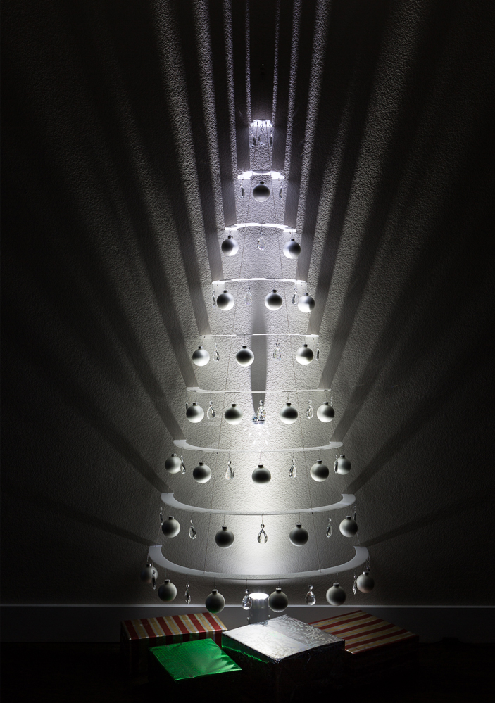 Wall "Half" Tree Modern Christmas Trees