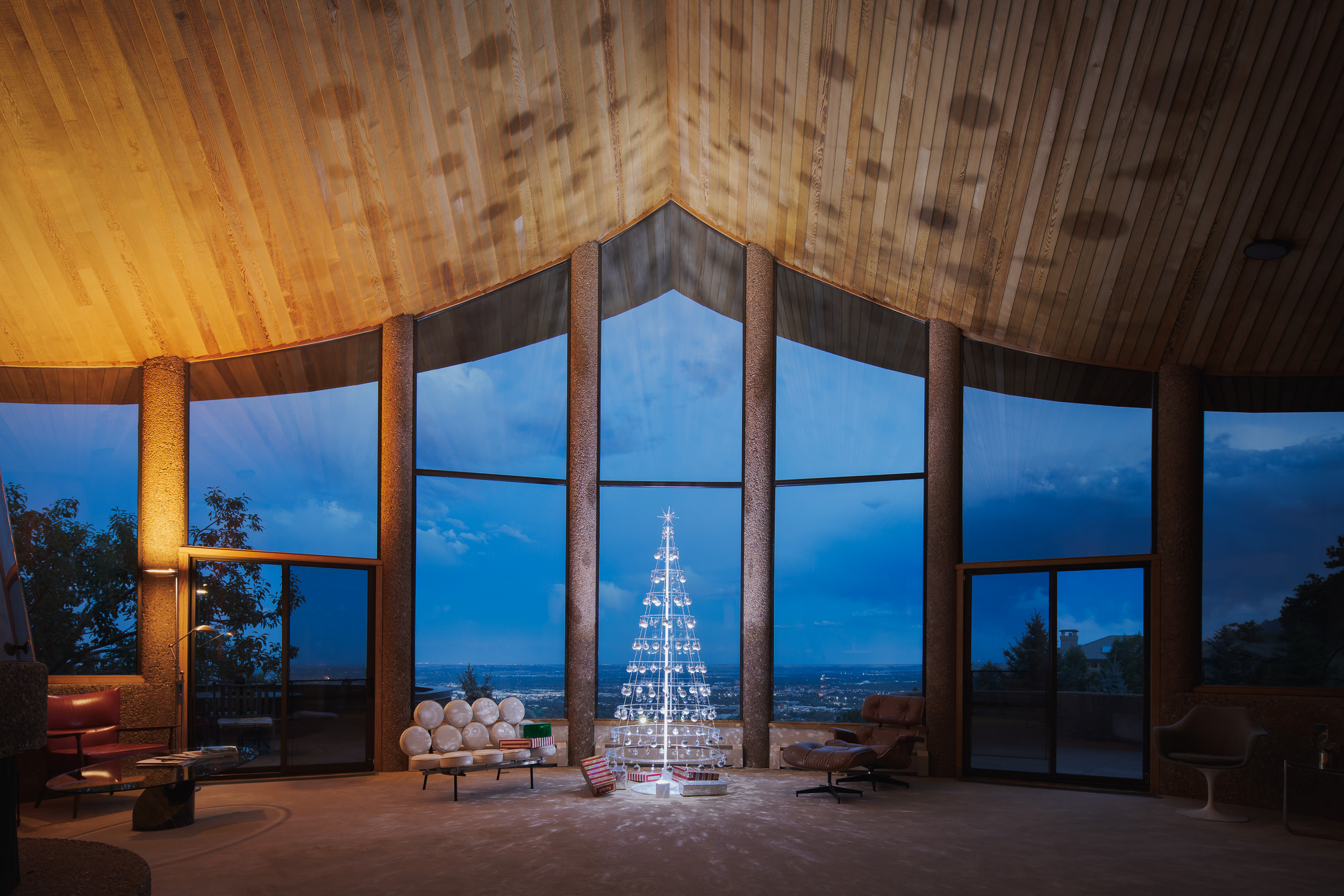 Crystal Clear Christmas Tree Modern Christmas Collapsible