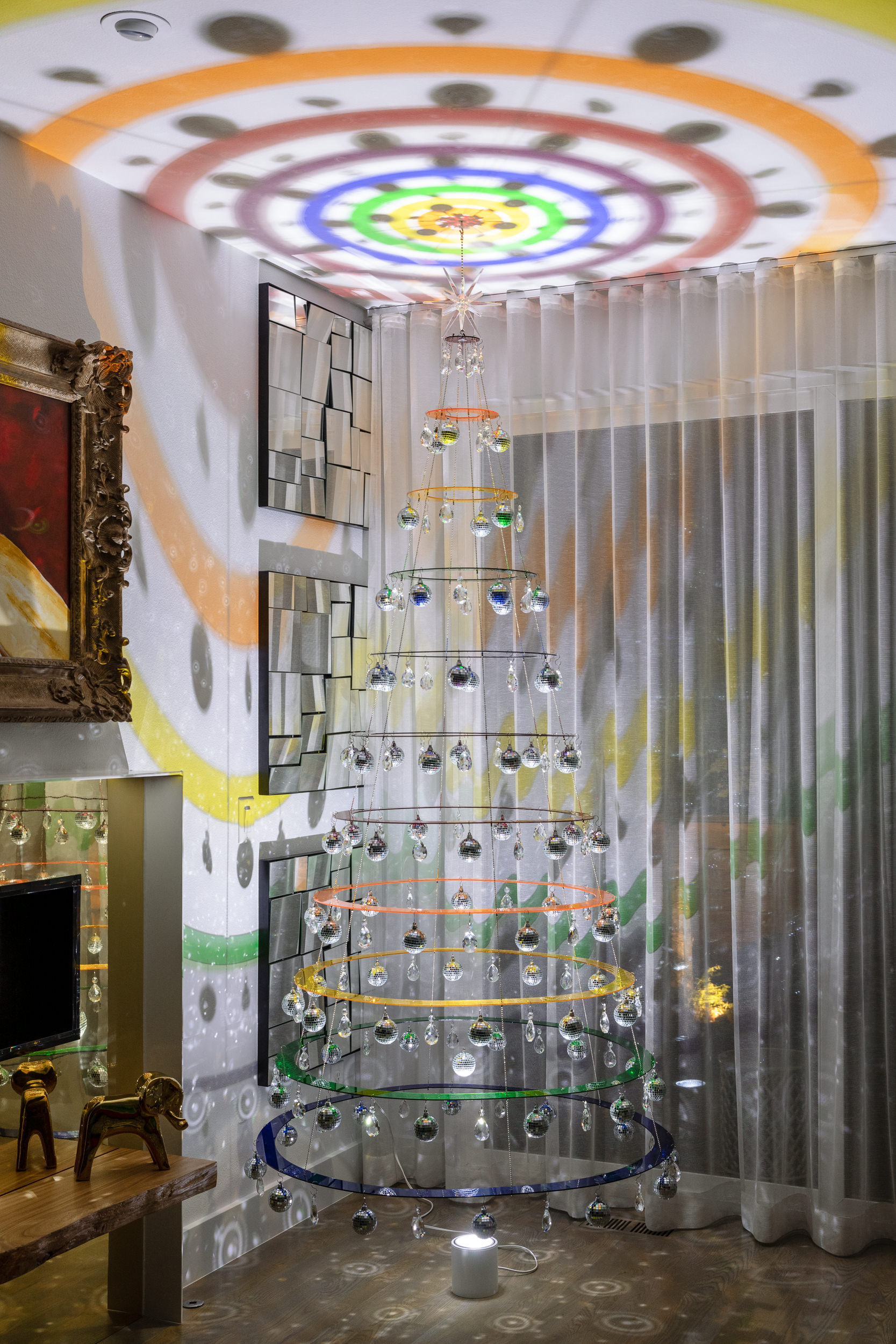 Rainbow Of Colors Tree