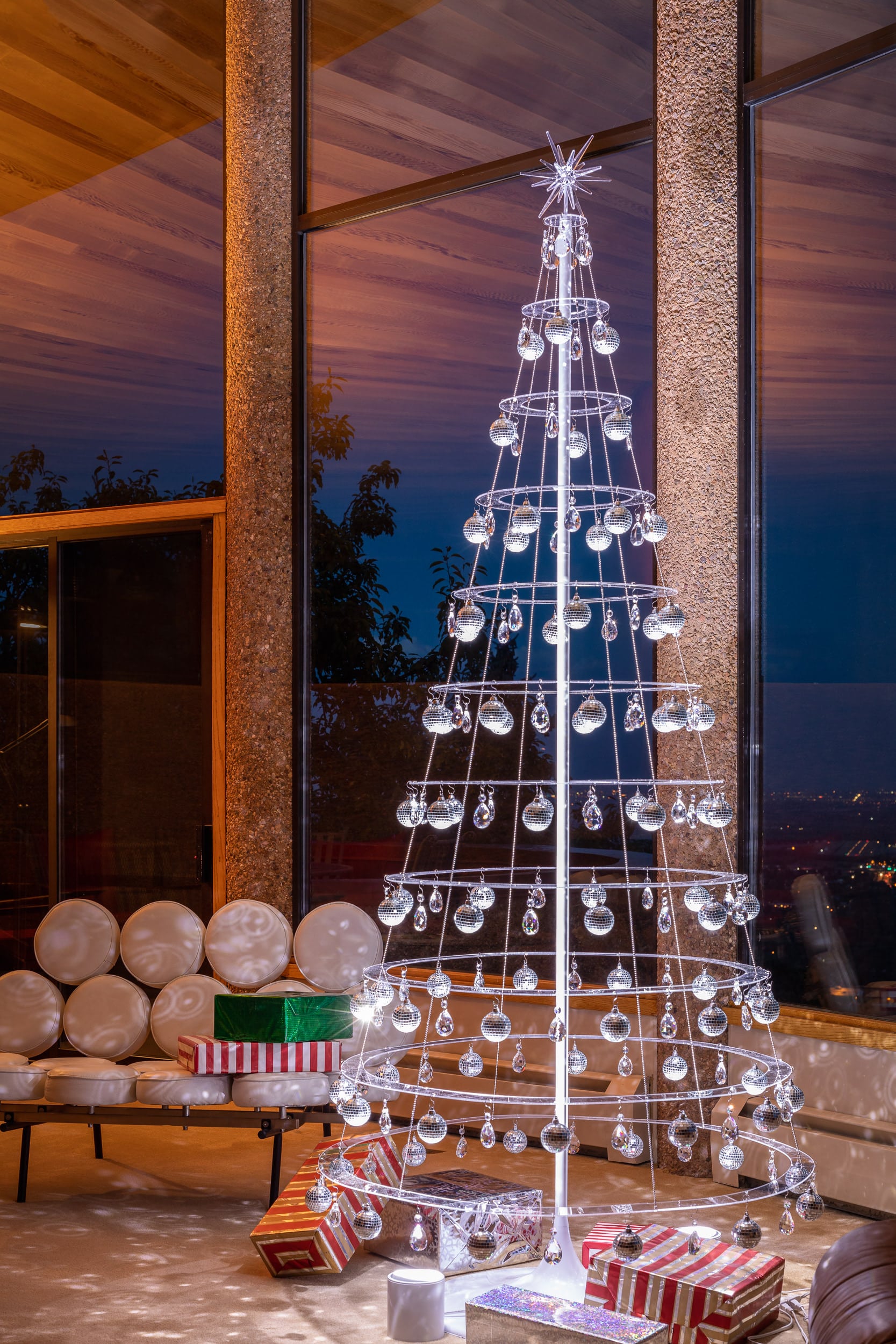 Crystal Clear Tree - Modern Christmas Trees