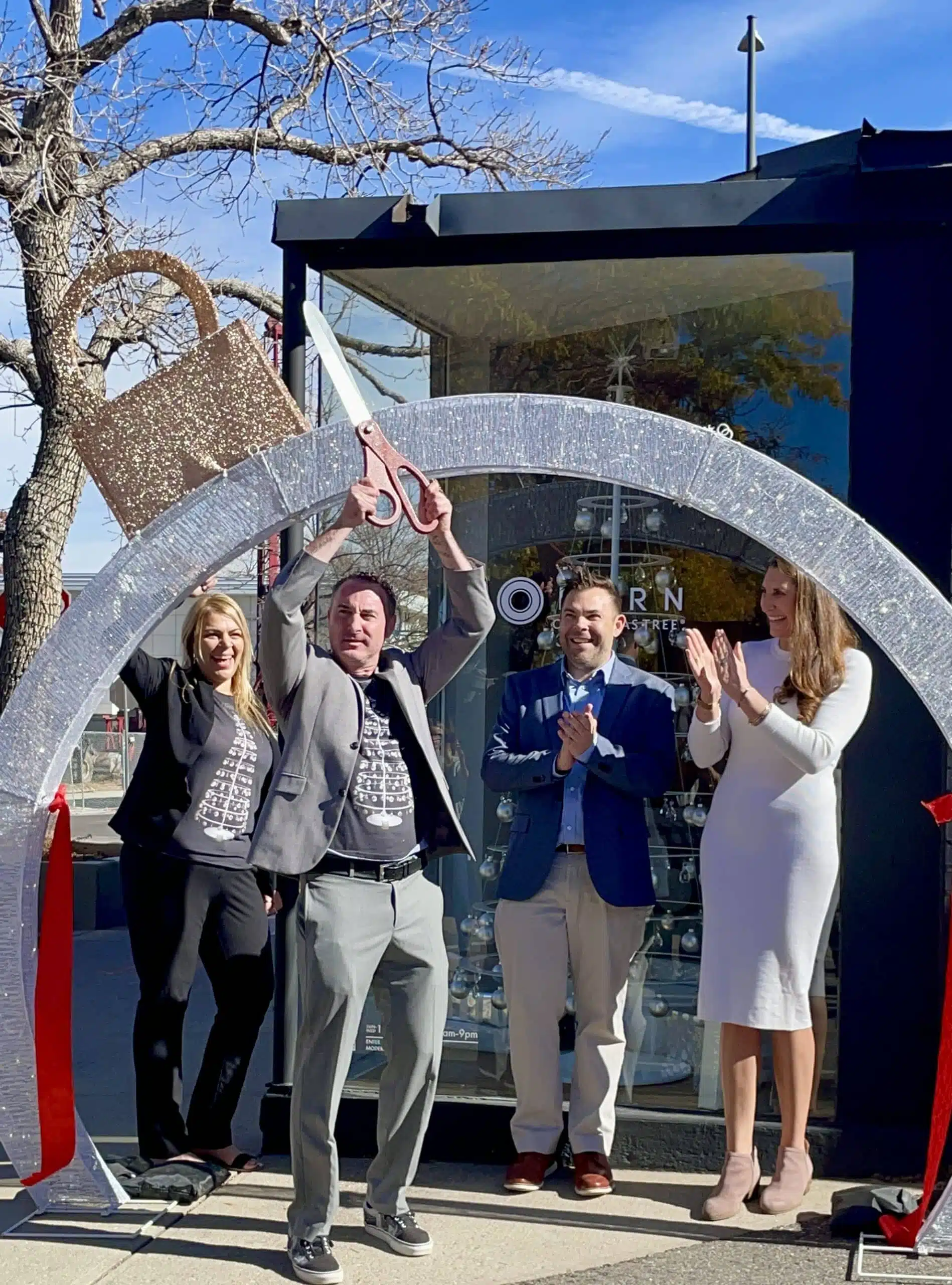 Store Modern Christmas Trees