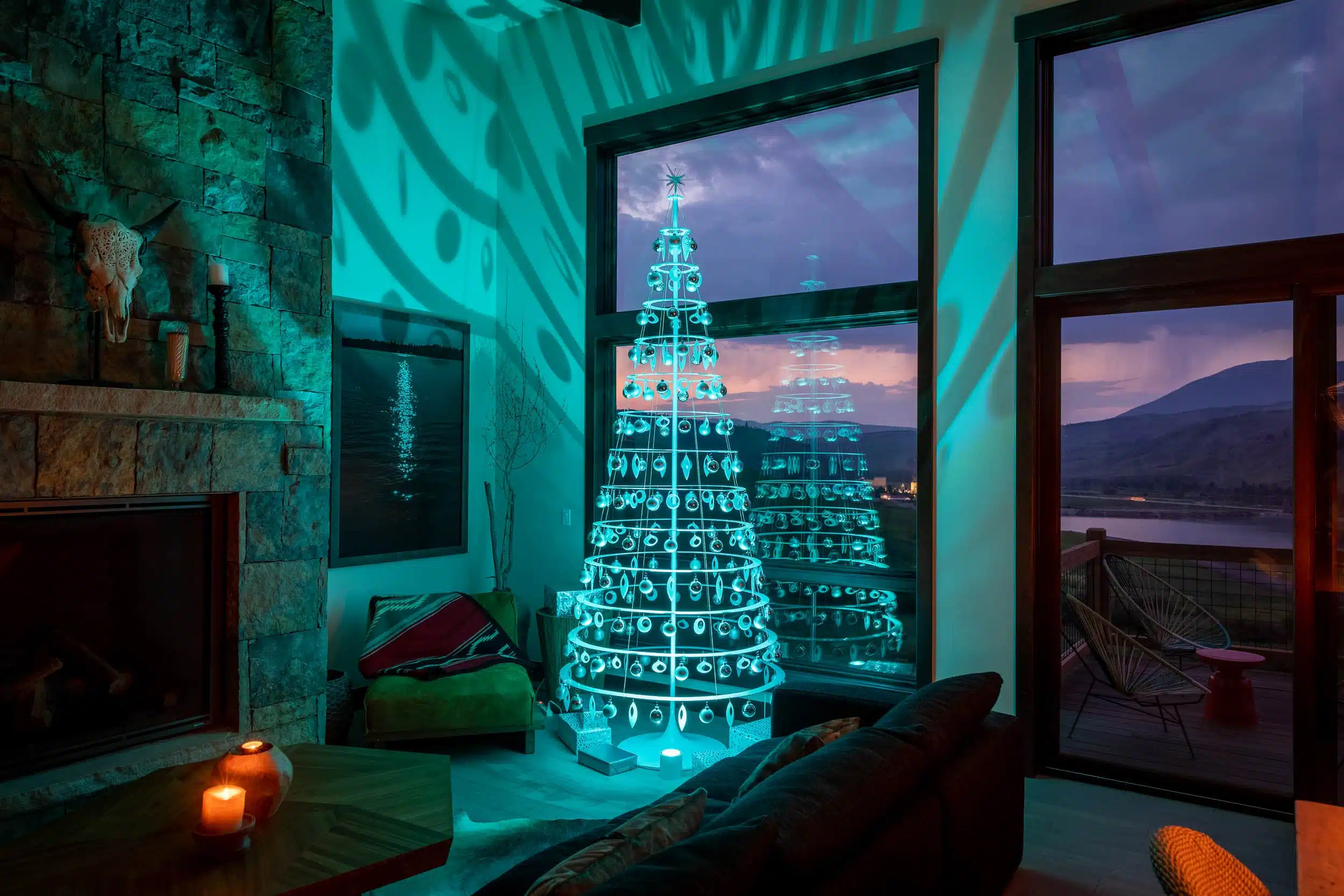 The Grand 10′ Gallery Modern Christmas Trees