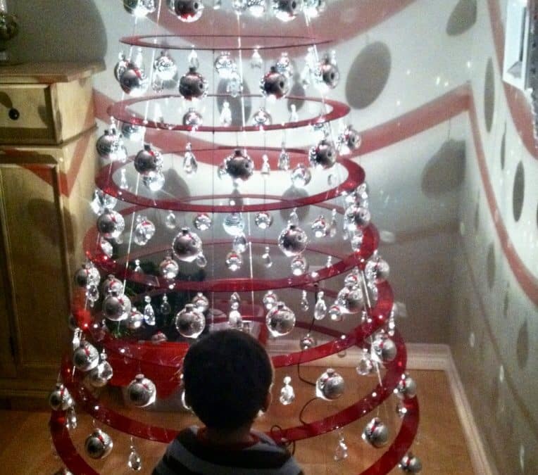 Red Christmas Tree