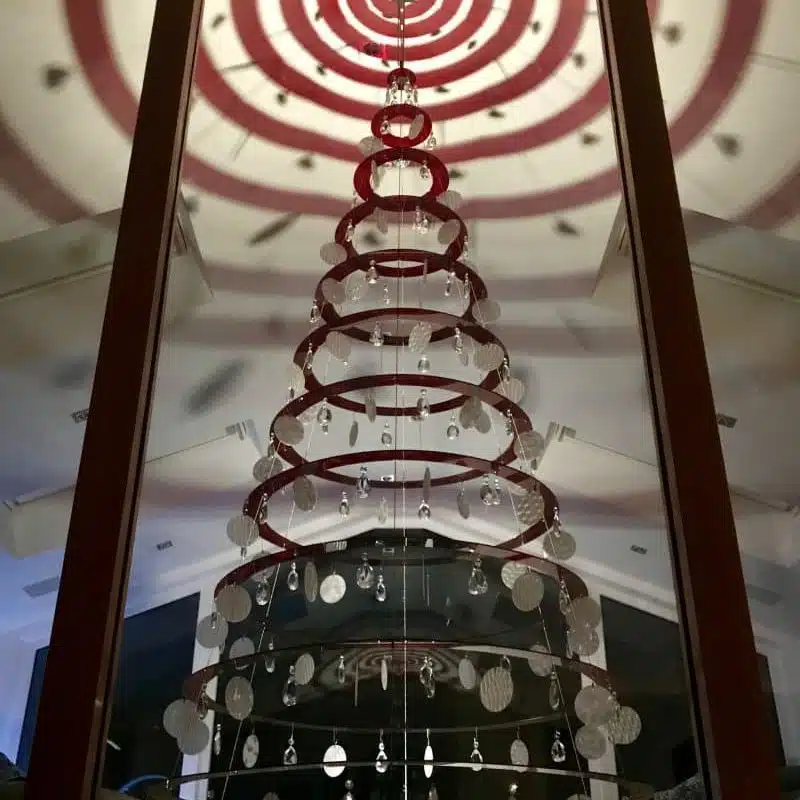 Ruby Red Christmas Tree